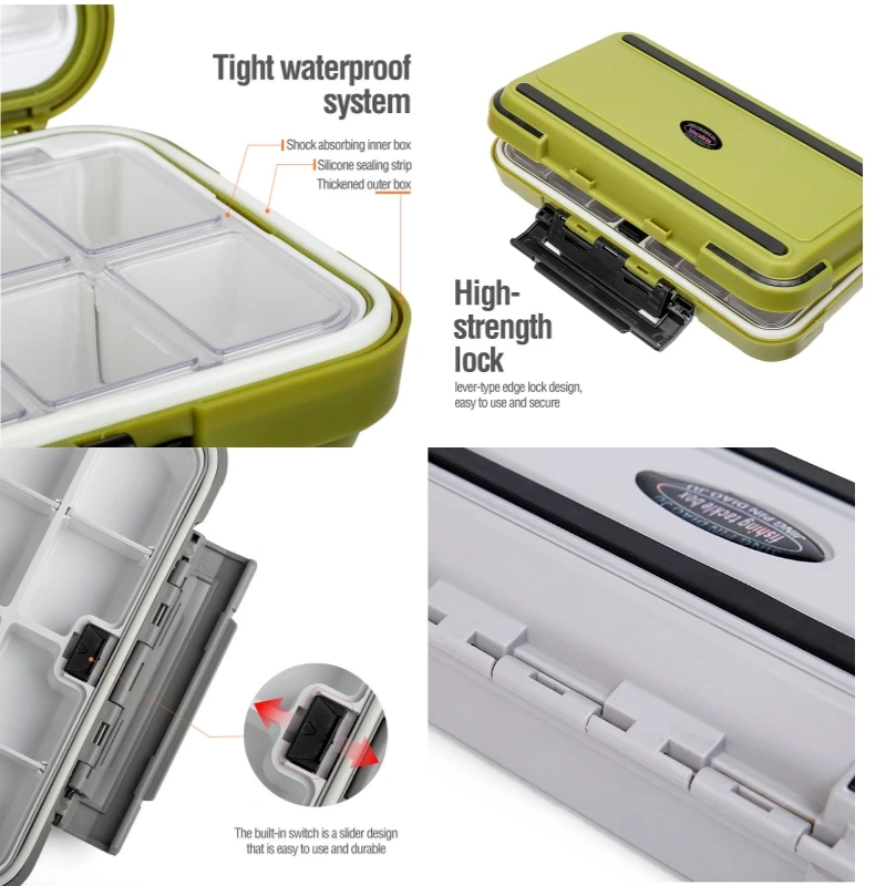 🎣Fishing Gear Organizer Box - The Perfect Companion for Your Fishing Adventures!