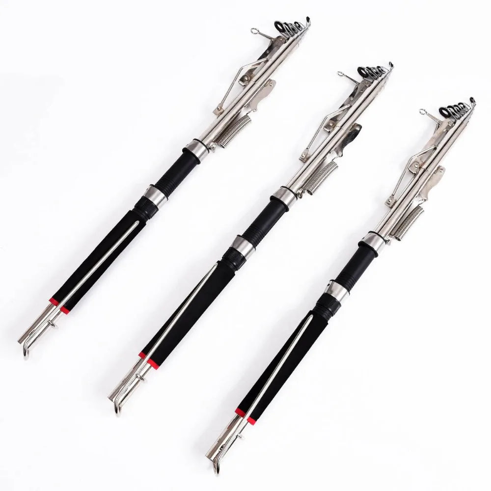 AutoCatch Stainless Steel Automatic Fishing Rod: Never Miss a Bite Again