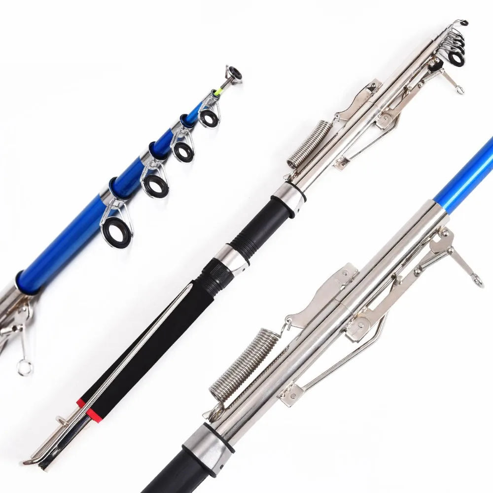 AutoCatch Stainless Steel Automatic Fishing Rod: Never Miss a Bite Again