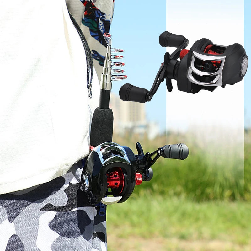 🎣35CM Mini Fishing Rod Combo🎣