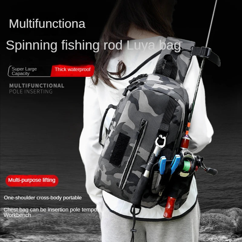 🎣 Ultimate Angler's Companion: Folding Fishing Bag