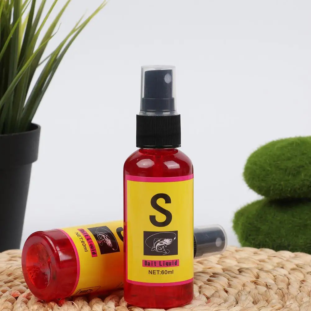 AquaScent Fish Attractant Spray - 60ml Liquid Bait Additive for Carp Fishing 🐟