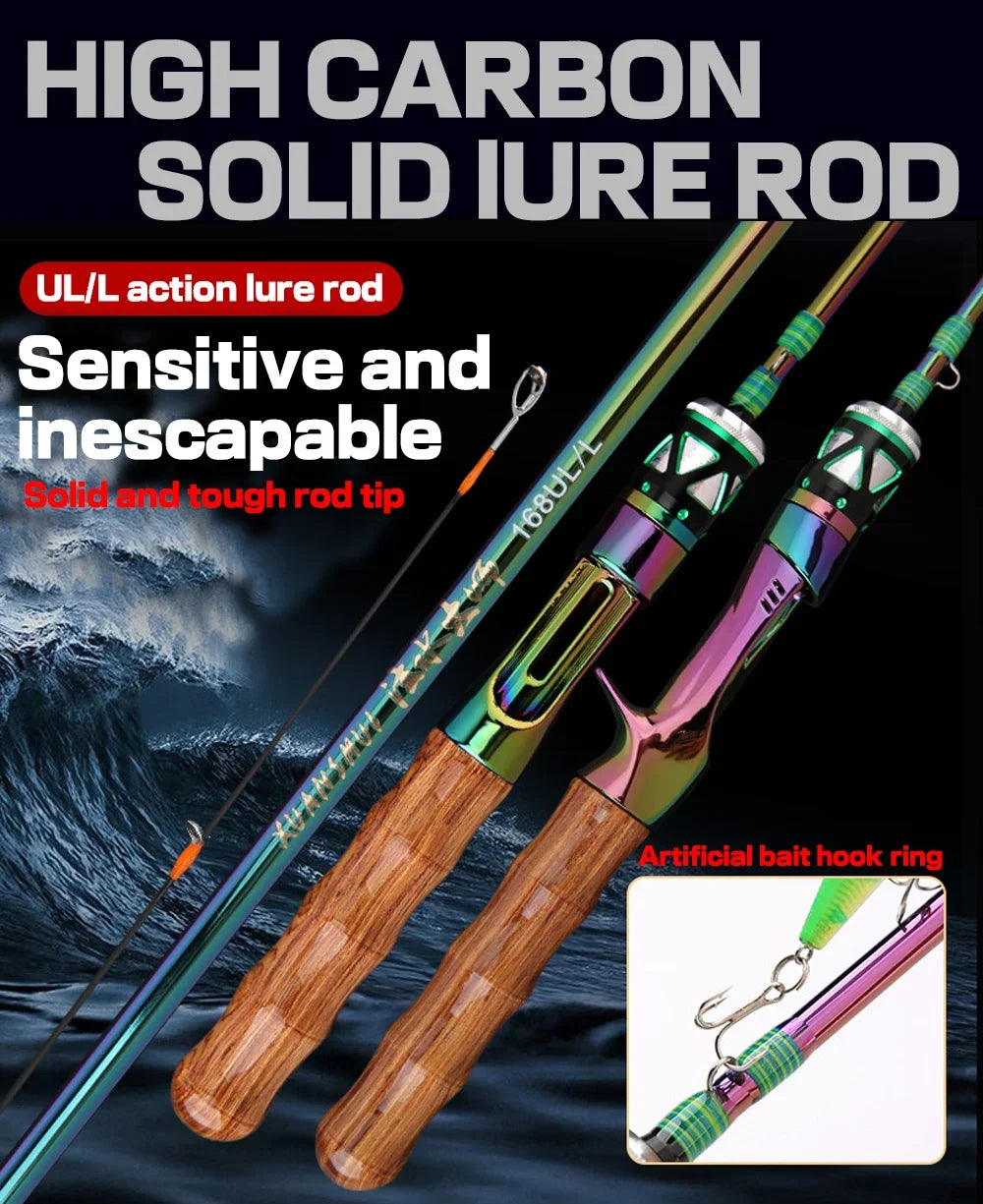 🎣Stream UL Fishing Rod 2 - Section Spinning/Casting Micro Fishing Rod🎣