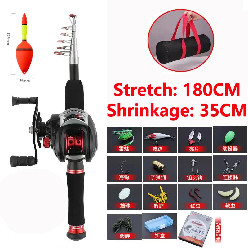 🎣35CM Mini Fishing Rod Combo🎣