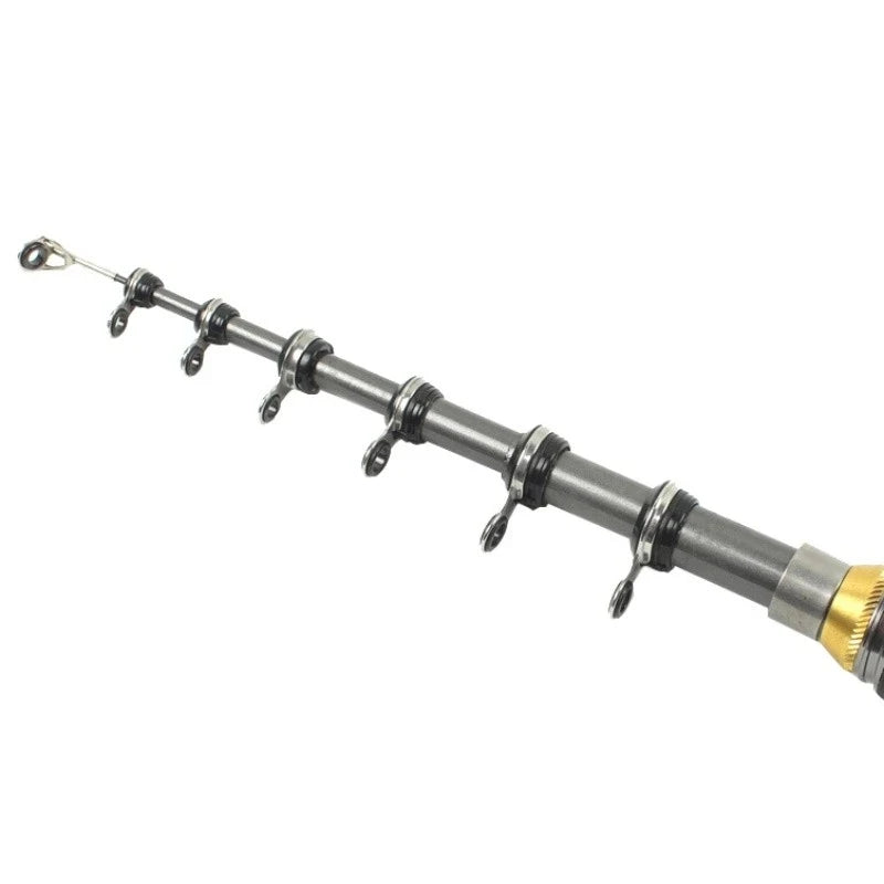 🎣 Mini Pen Fishing Rod - Portable Fish Shaped Telescopic Spinning Rod 🎣