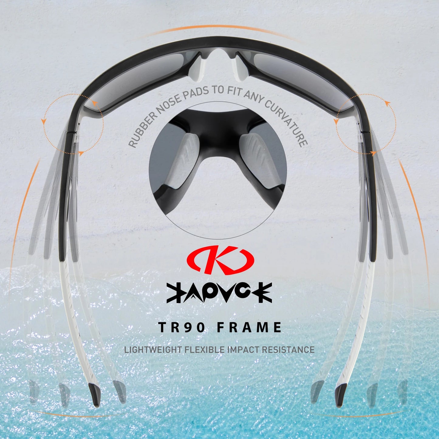 KAPVOE Streamline Polarized Glasses - Your Fishing Advantage