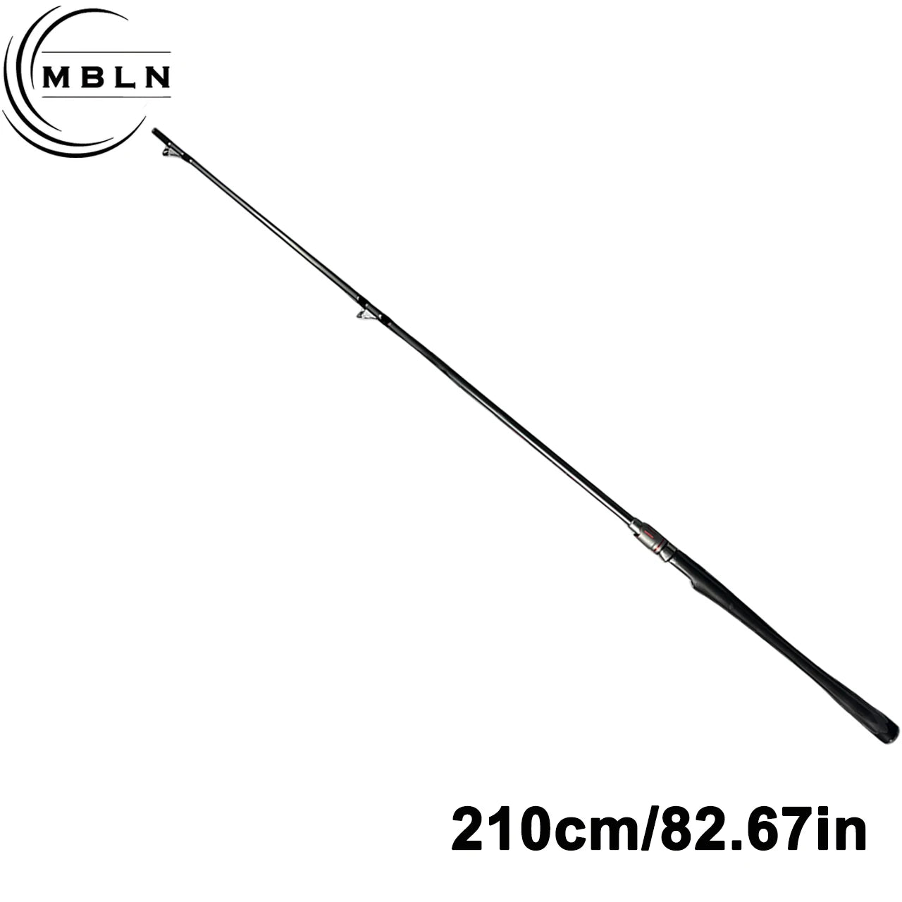 🎣 Ultra-Light Carbon Baitcasting Raft Rod – Long-Distance Shore Casting Power & Precision