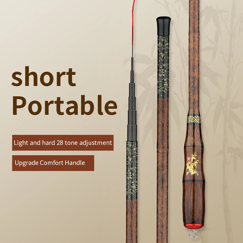 π£ Ultralight Telescopic Fishing Rod β Perfect for Stream, Lake, and Carp Fishing!