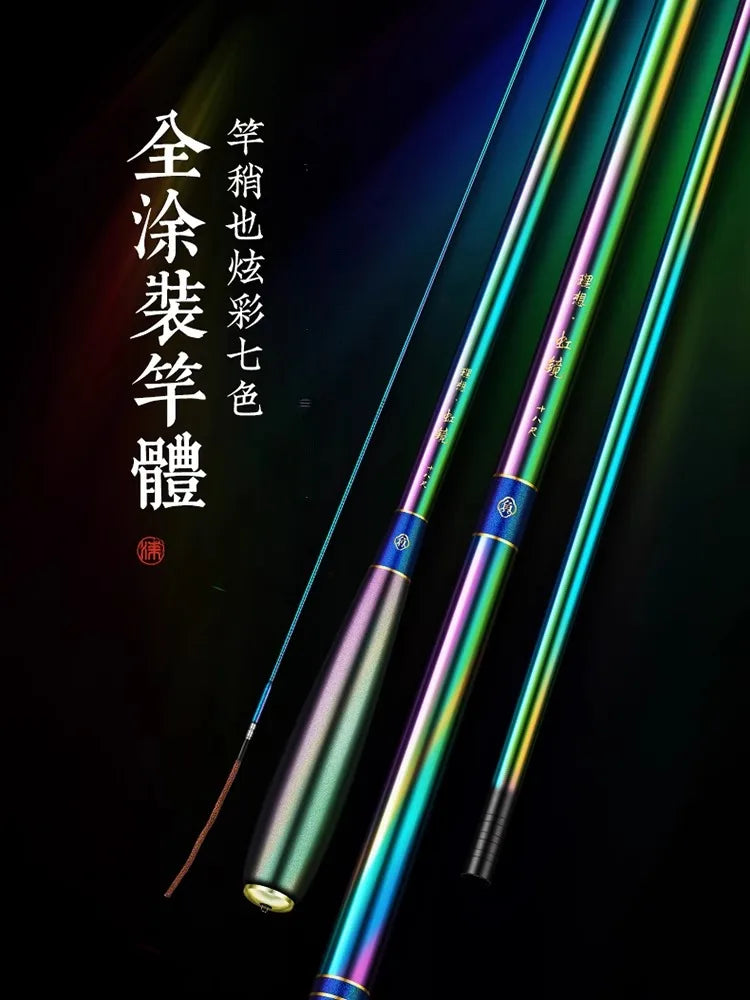 Ultralight 2.7m-5.4m Taiwan Carp Fishing Rod β Super Hard 28 Tune Hand Rod for Crucian Carp & More π