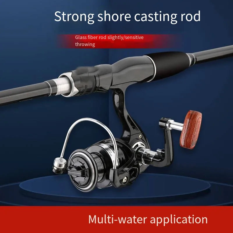 Ultimate Carbon Cast Raft Rod Set - Soft Tail Fishing Rod for Small Raft Adventures