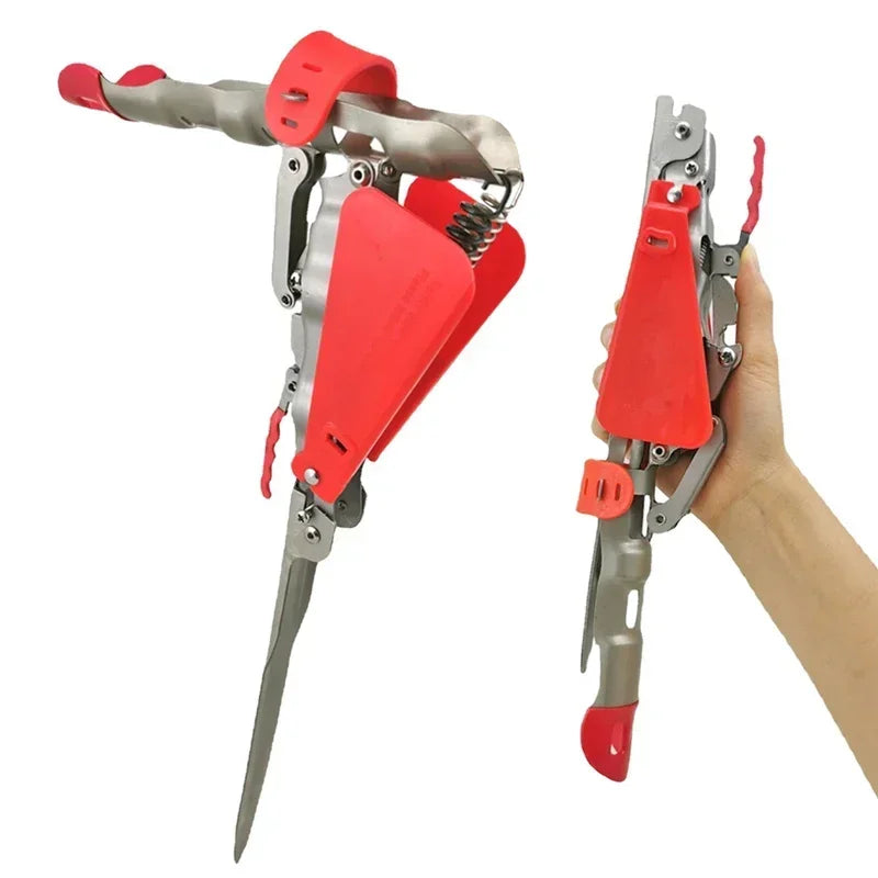 Spring-Loaded Automatic Fishing Rod Holder – Stainless Steel, High-Sen – Fishcampvietnam Spring-Loaded Automatic Fishing Rod Holder – Stainless Steel, High-Sen – Fishcampvietnam
