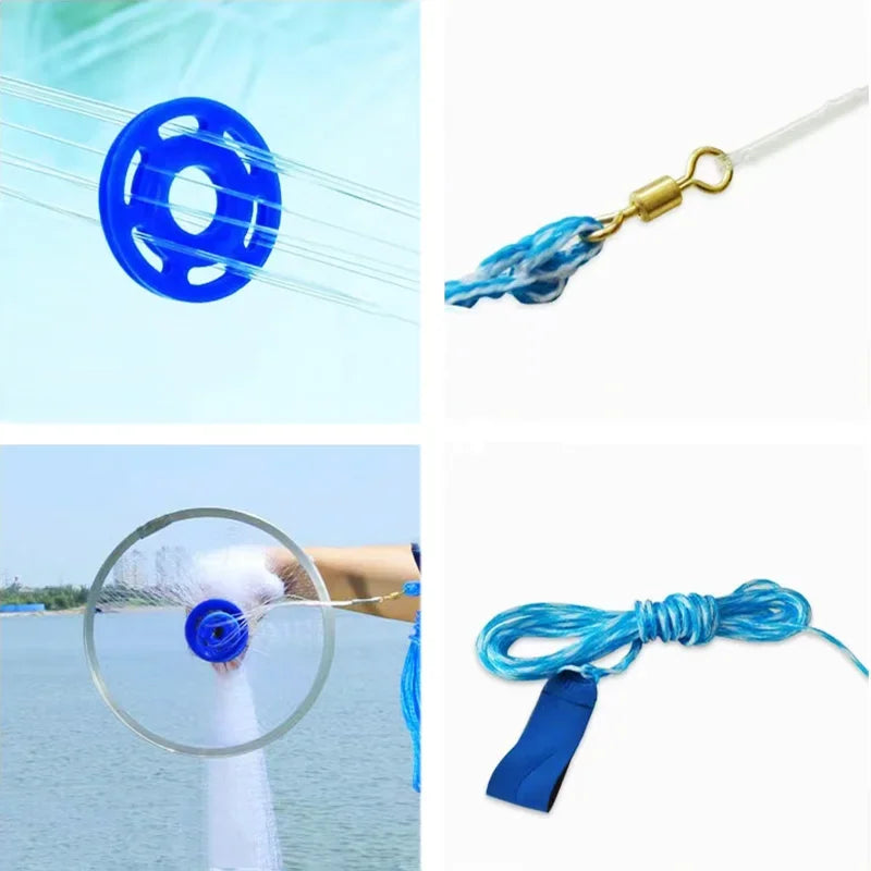 SkyBound: Transparent Line Fly Fishing Net