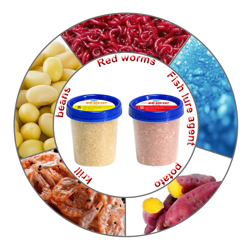 Box Powder Bait Field Fishing Carp Grass Carp Crucian Comprehensive Fishing Bait