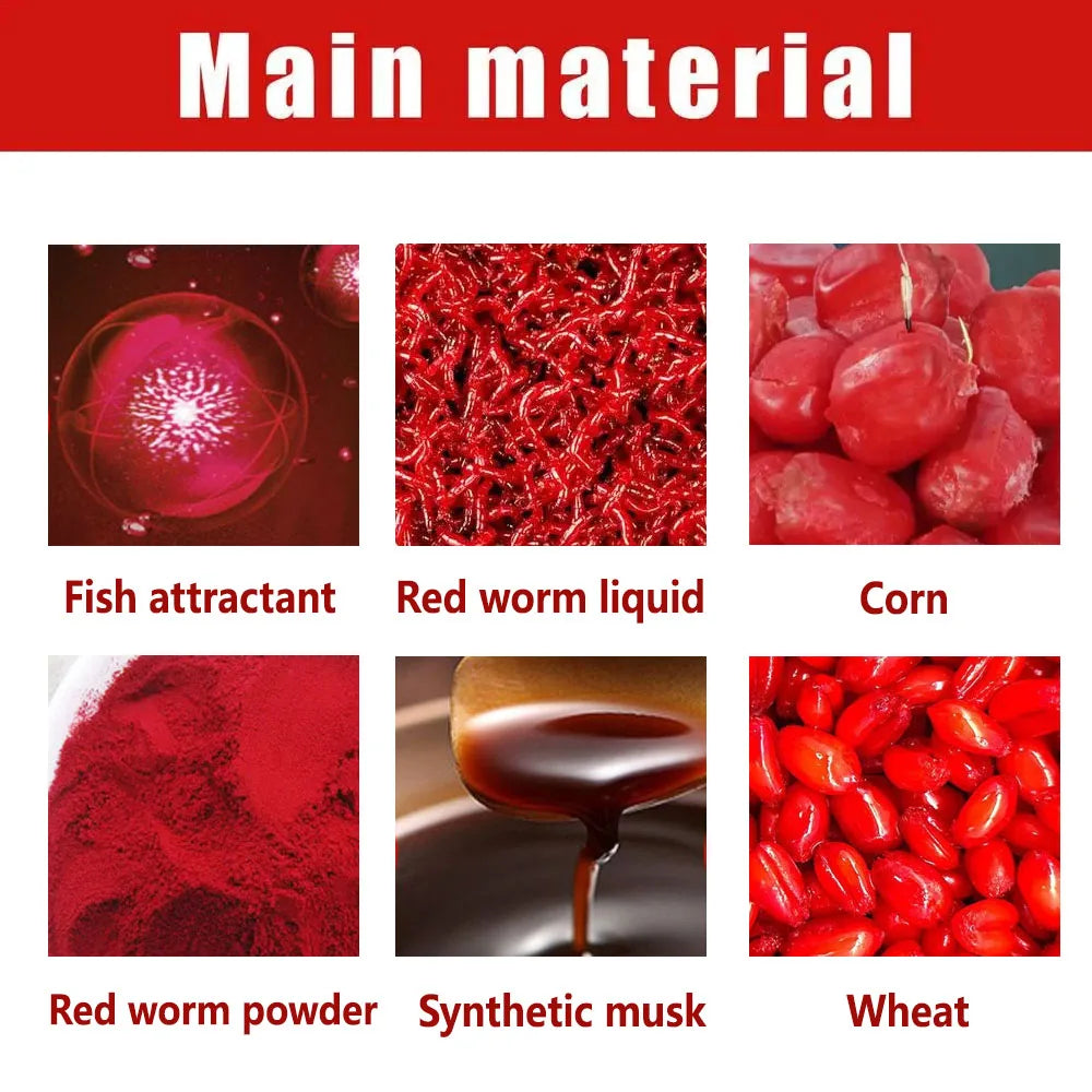 Fish Attractant Bait - High Concentration Blood Corn Lure ππ£