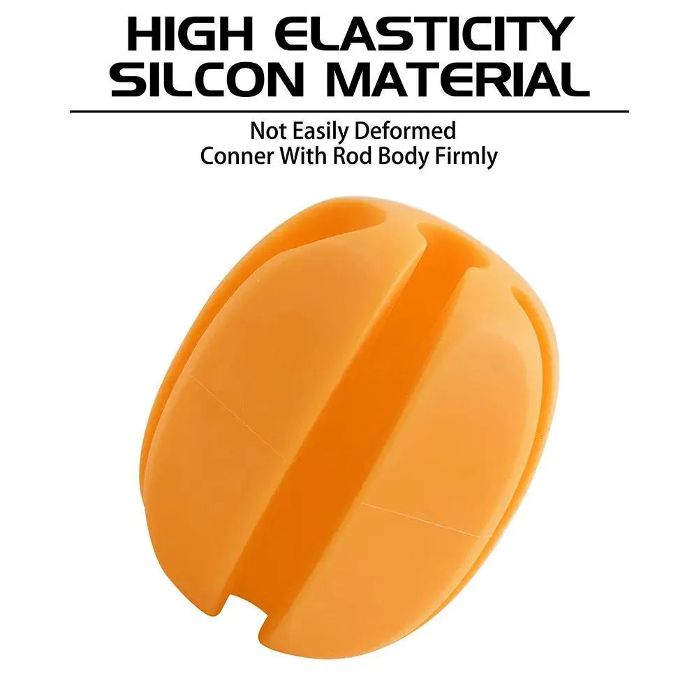 🎣 FlexiGrip Balls silicone fishing rod protectors - Set of 6 pieces