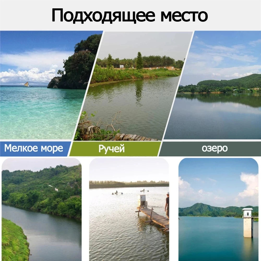 Multi-Size Fishing Net Trap with Luminous Beads โ Durable, Versatile, and Perfect for Night Fishing