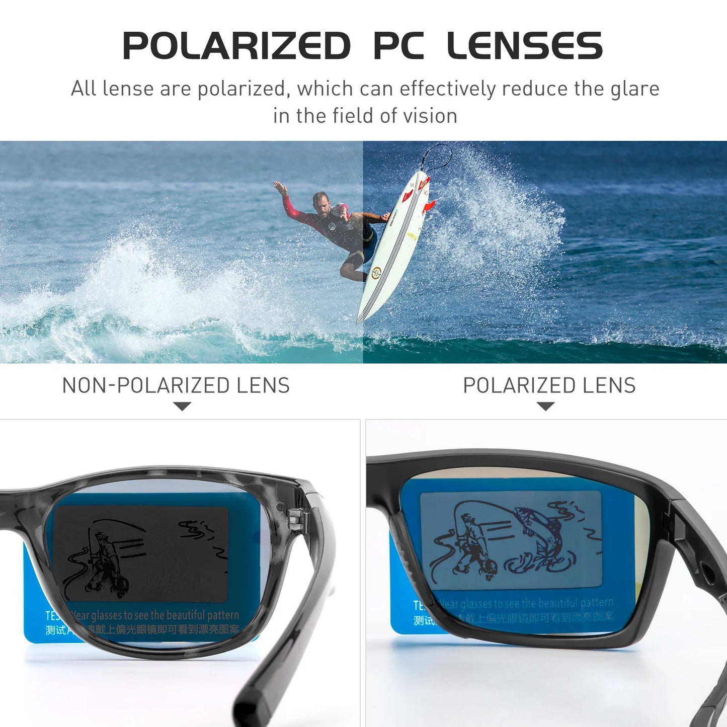 KAPVOE Streamline Polarized Glasses - Your Fishing Advantage