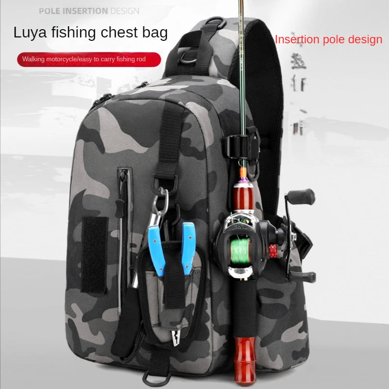 🎣 Ultimate Angler's Companion: Folding Fishing Bag