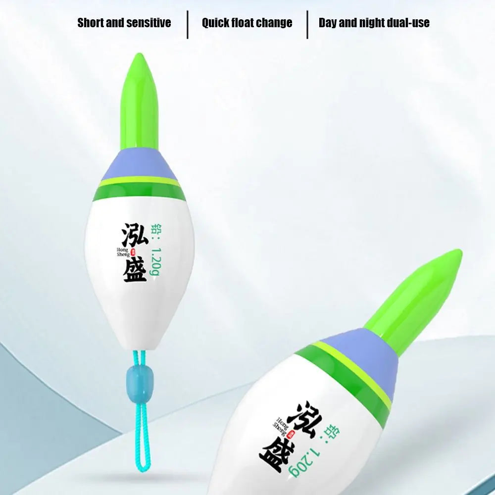 π£ Smart LED Rock Fishing Float - Ultra-Sensitive Green Light for Night Fishing, Crucian Carp, Ice Fishing, and Shallow Water! π