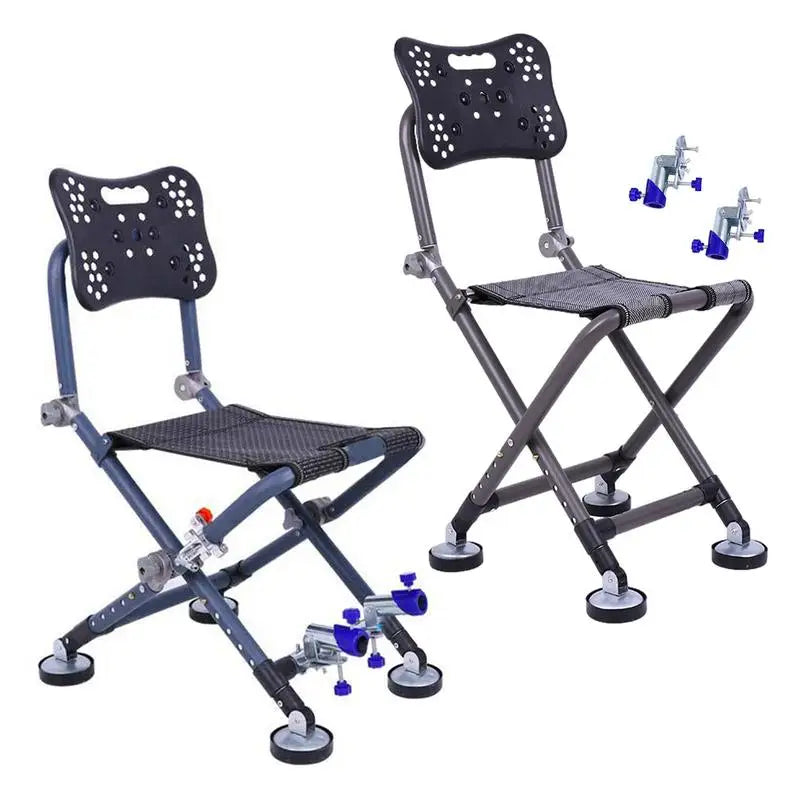 π Portable Adjustable Folding Fishing Chair β 180Β° Reclining Backrest, 4-Leg Sturdy Aluminum Alloy Camping Chair for Outdoor Adventures π