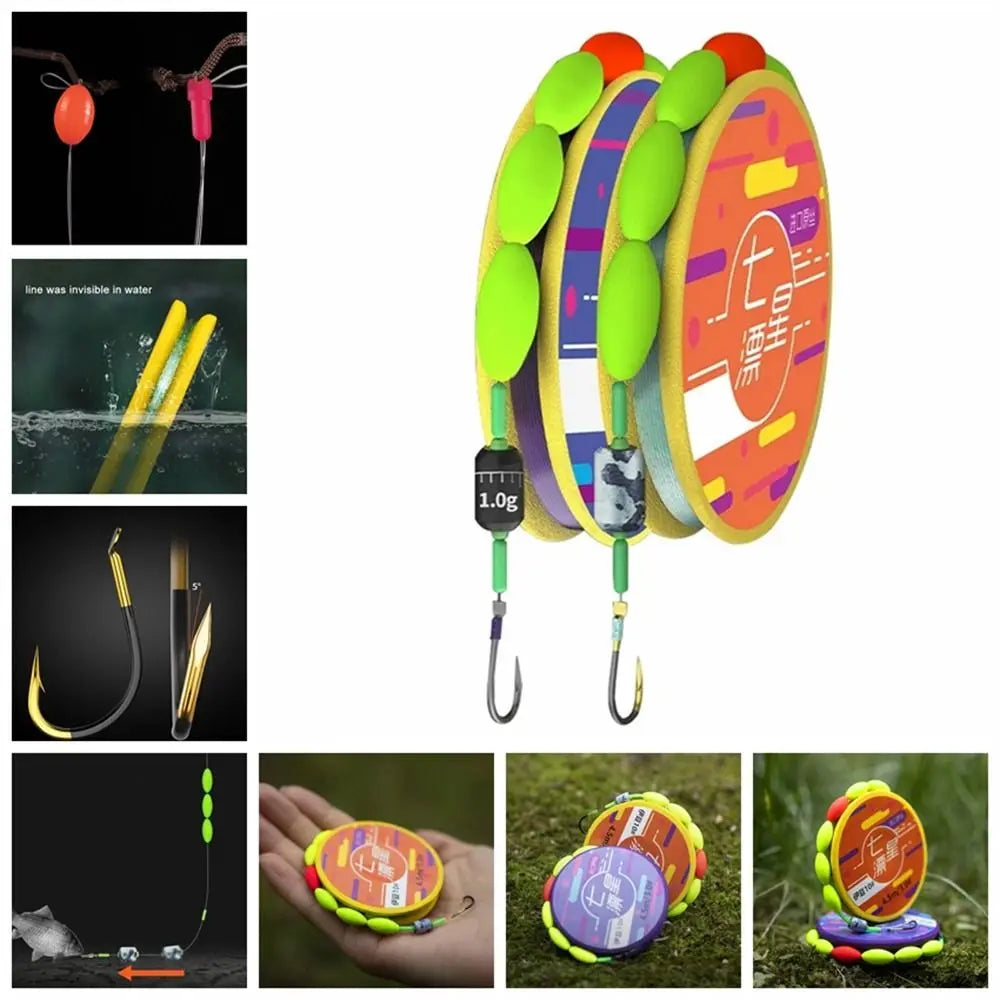 Premium Fishing Hooks and Line Kit - Carp Fishing Accessories 🎣