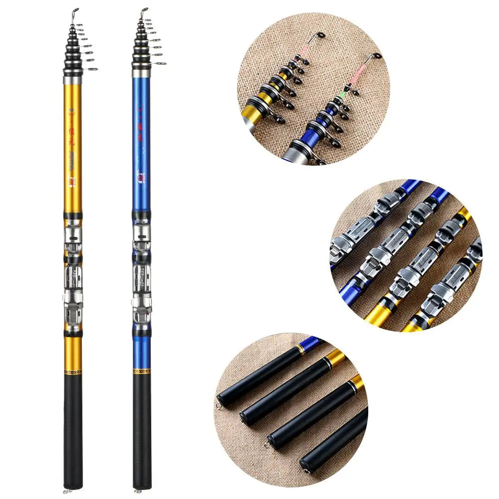 Premium Carbon Sea Pole Fishing Rod - Multiple Sizes ๐๐ฃ