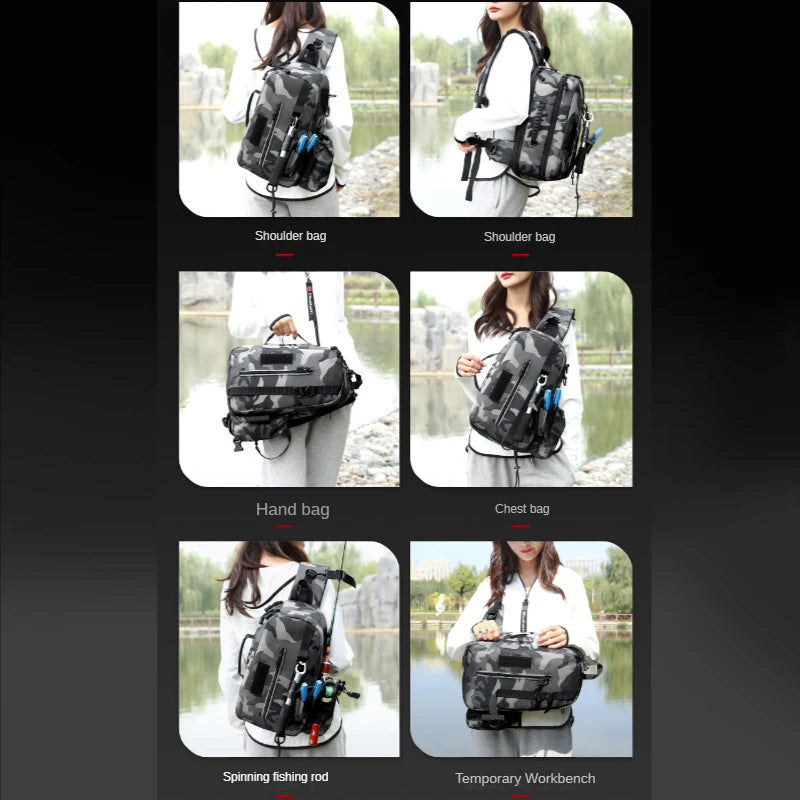 🎣 Ultimate Angler's Companion: Folding Fishing Bag