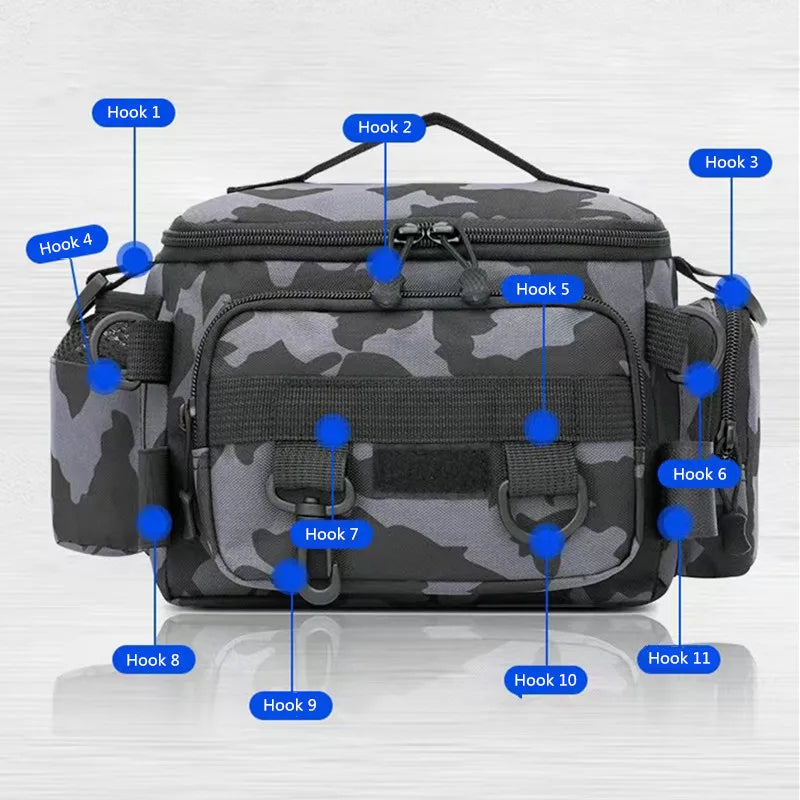 π£ Ultimate Backpack Fishing Tackle Bag β Waterproof, Durable & Portable π£
