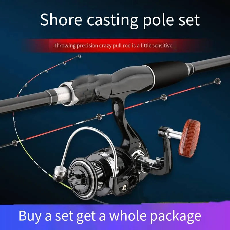 Ultimate Carbon Cast Raft Rod Set - Soft Tail Fishing Rod for Small Raft Adventures