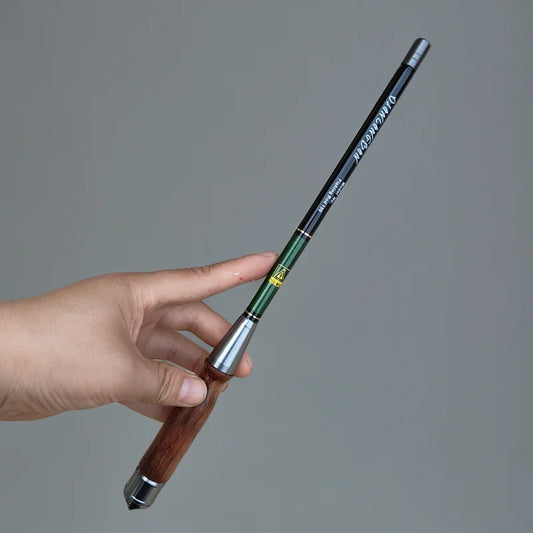 Portable Pocket Stream Fishing Rod 28CM | 1.2-2.1m Telescopic Hand Rod for Shrimp, Fish & Stream Fishing π£