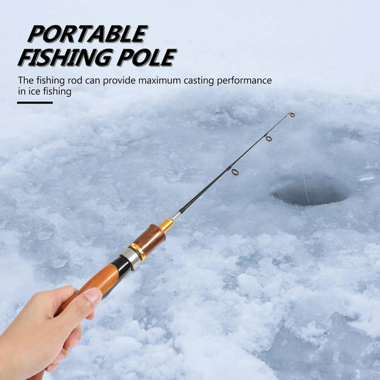 π£ Portable Winter Ice Fishing Rod β Durable, Lightweight, and Comfortable! πβοΈ