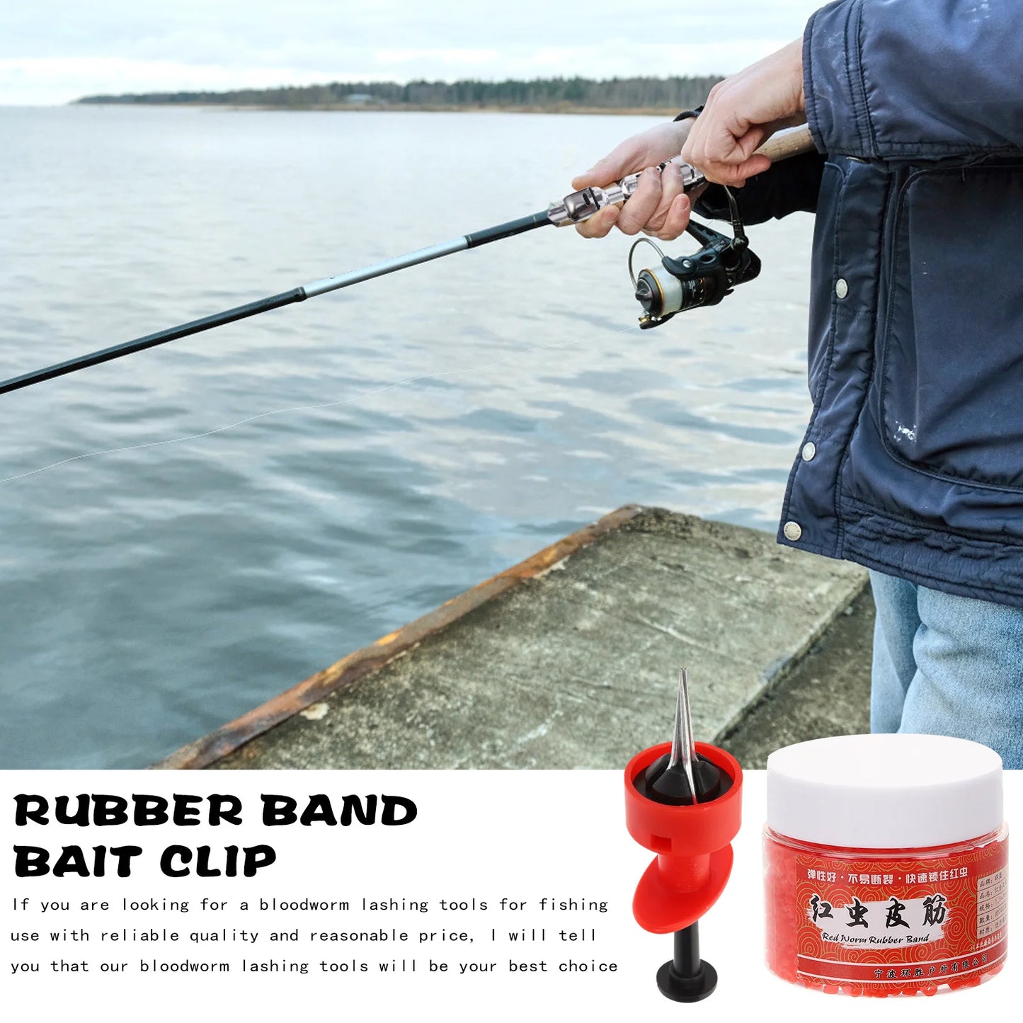 🎣 Bait Clip Fishing Gear Portable