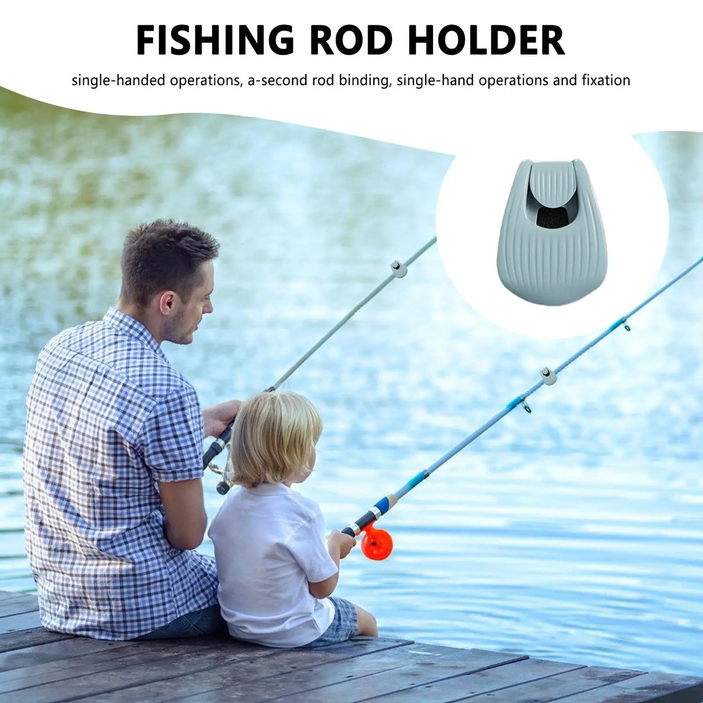 π£ Premium Fishing Rod Clips β Compact Rod Protector & Holder | Outdoor Fishing Gear Organizer