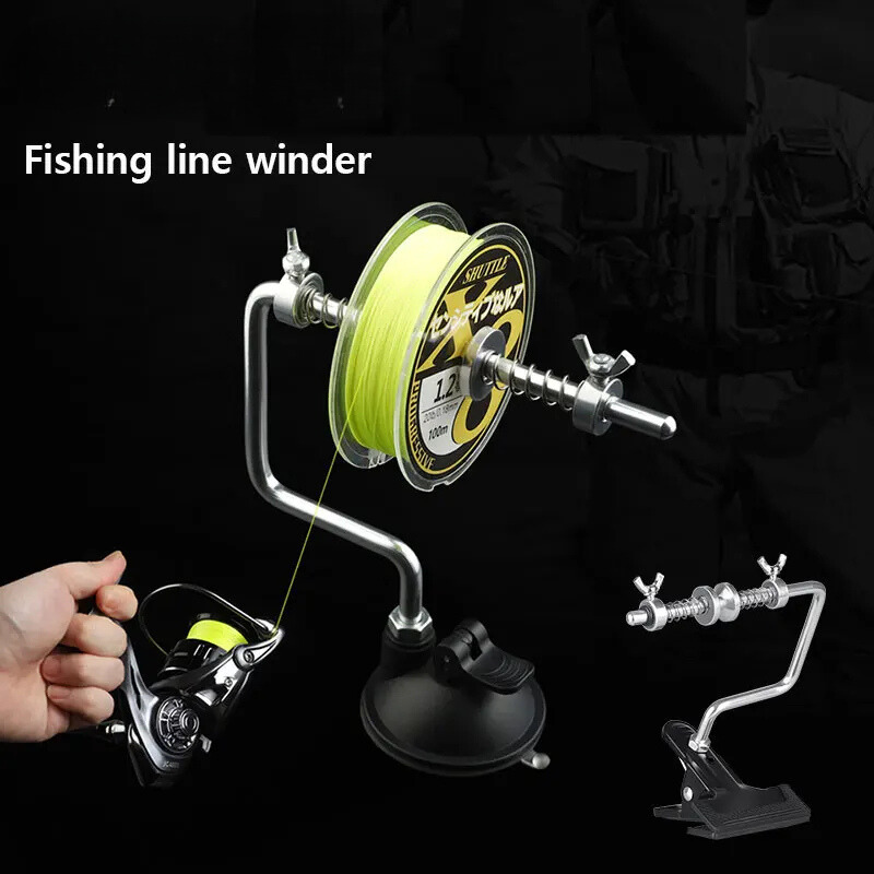 Portable Fishing Line Winder Spooler Machine – Efficient Reel Spooling System for Spinning & Baitcasting Reels