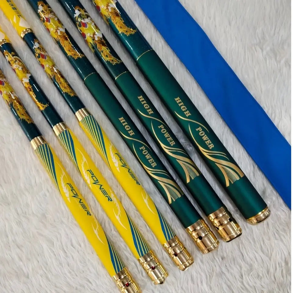 Green Sturgeon Supreme Fishing Rod The Generations 3 - 20H Superhard, 19 Tune High Quality Carbon