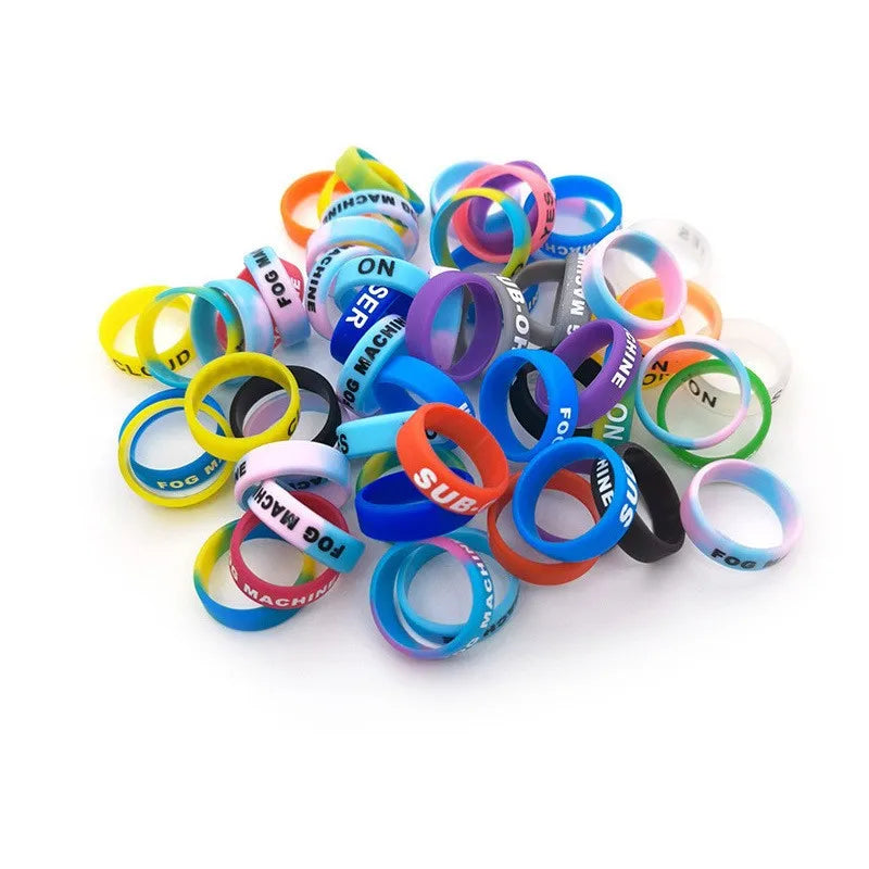 10-Piece Silicone Fishing Rod Anti-Slip Rings – Protective Grip Clips for Rod Handles & Fishing Tackle