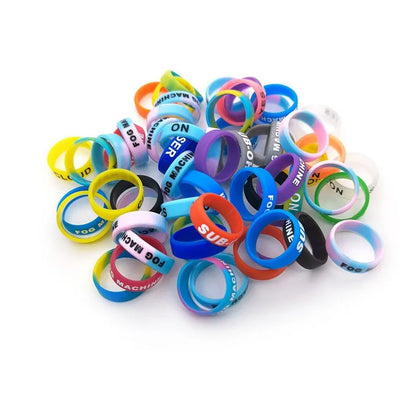 10-Piece Silicone Fishing Rod Anti-Slip Rings – Protective Grip Clips for Rod Handles & Fishing Tackle
