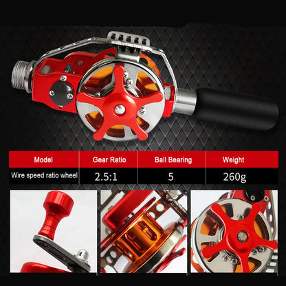 4.5-9M Fishing Rod & Reel Combo: Versatile, Lightweight, and Super Durable!