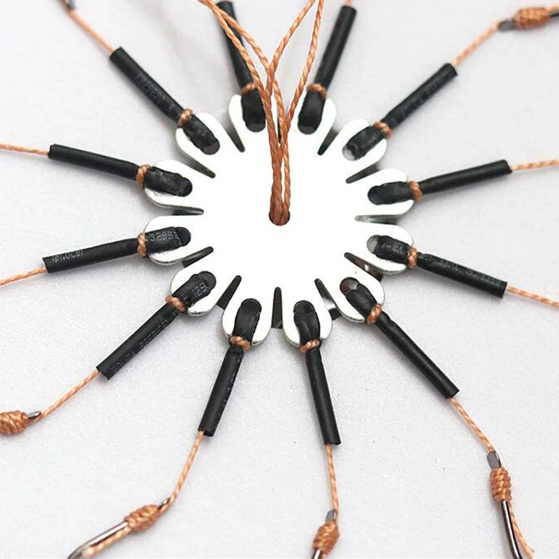explosive fish hook 2Pcs/lot Fishing Flap Explosion String Hook Prevent Winding Line with – Fishcampvietnam