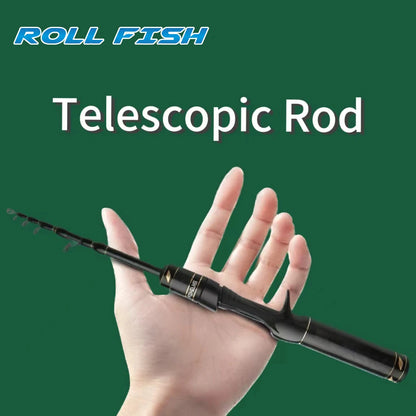 ROLLFISH Ultra-Light Telescopic Travel Fishing Rod – Fishcampvietnam