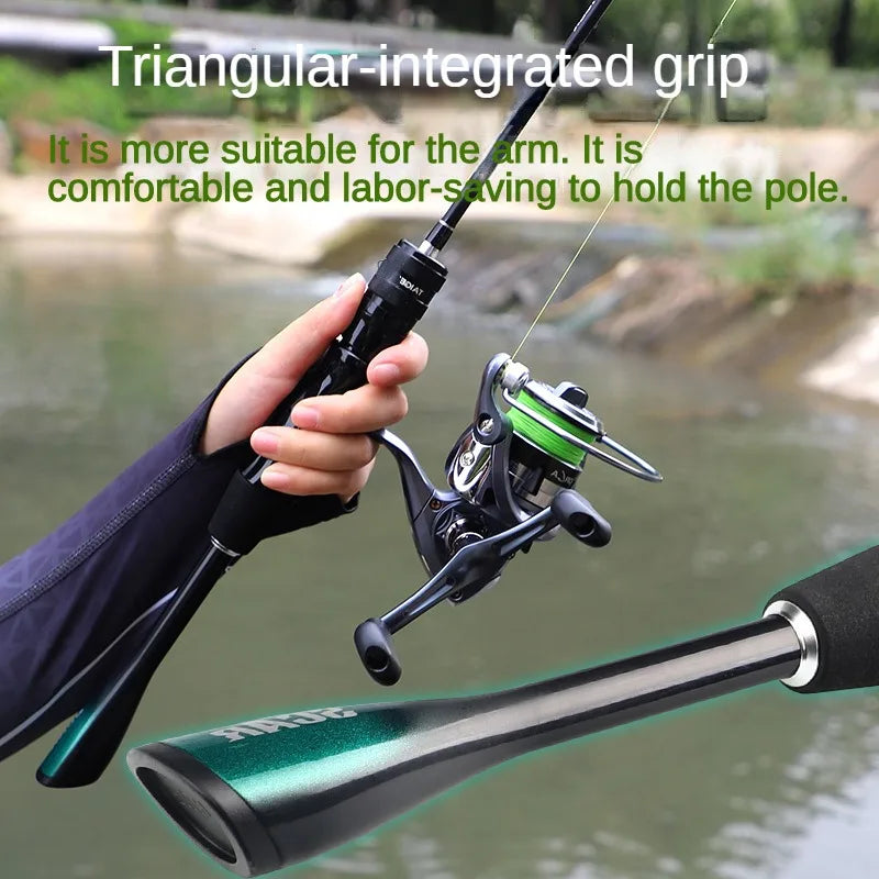 carbon fiber fishing lure Piscifun X Ultralight Spinning Reel fast action spinning rod Lure Fishing Rod 5-Section Carbon