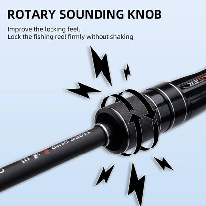 Ultralight Telescopic Fishing Rod – Compact & Portable Travel Rod 🎣