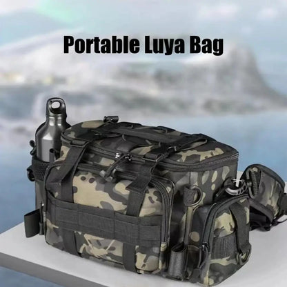 🎣 Ultimate Backpack Fishing Tackle Bag – Waterproof, Durable & Portable 🎣