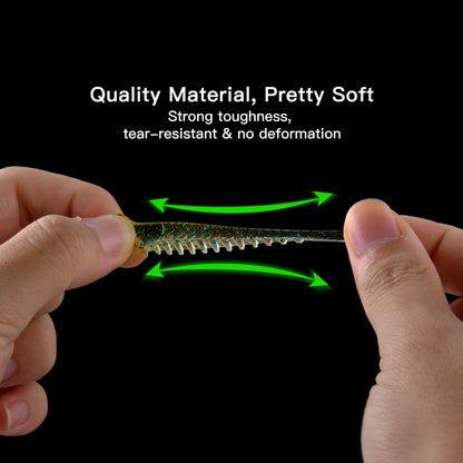 40pcs Soft Lure Kit for Fishing