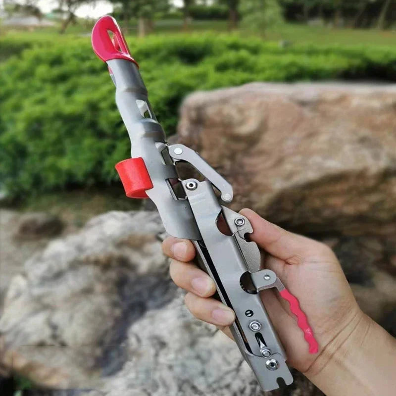 spring action fishing rod holder Spring-Loaded Automatic Fishing Rod Holder – Stainless Steel, High-Sen – Fishcampvietnam