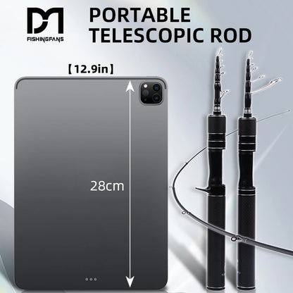 Ultralight Telescopic Fishing Rod – Compact & Portable Travel Rod 🎣