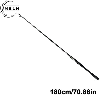 🎣 Ultra-Light Carbon Baitcasting Raft Rod – Long-Distance Shore Casting Power & Precision