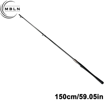 🎣 Ultra-Light Carbon Baitcasting Raft Rod – Long-Distance Shore Casting Power & Precision