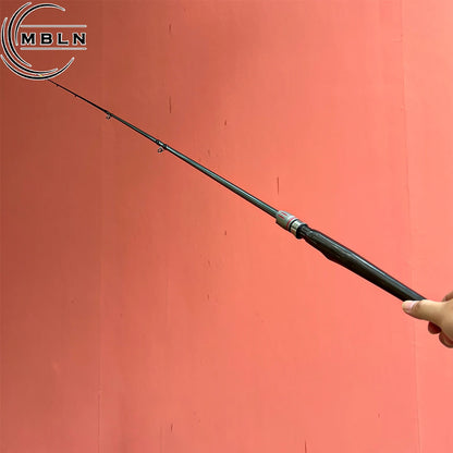 🎣 Ultra-Light Carbon Baitcasting Raft Rod – Long-Distance Shore Casting Power & Precision