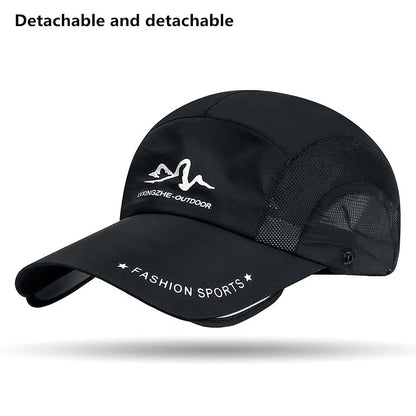 360° Portable Fishing Sun Hat – UV Protection Wide Brim Hat with Detachable Neck Flap for Fishing, Hiking & Outdoor Adventures